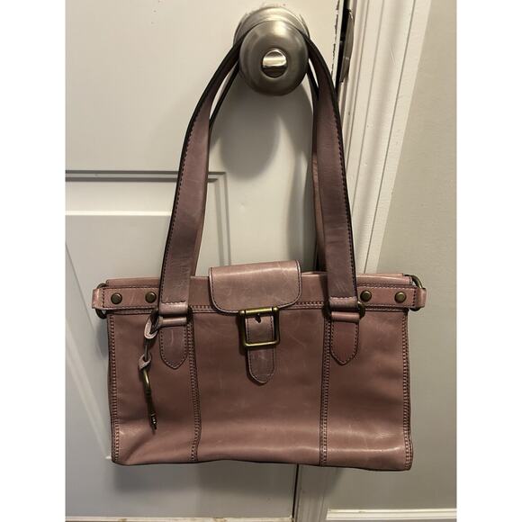 Vintage Fossil Revival Bag- Lilac Color - Picture 2 of 4